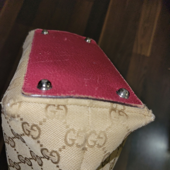 Gucci Vintage Monogram with Pink Tote - Picture 7 of 14